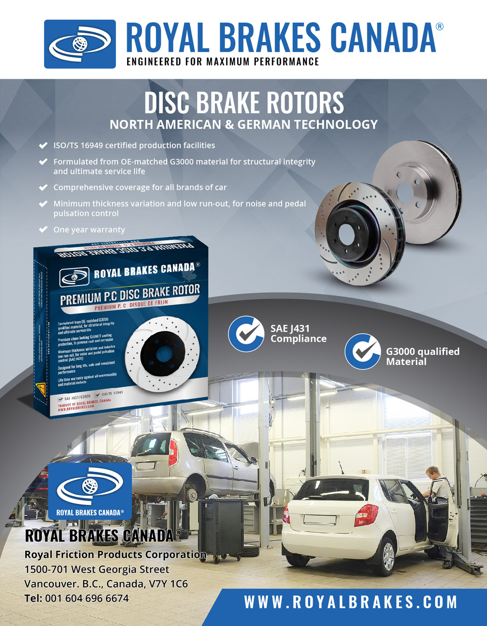 Royal Premium Brakes Distribution Export Brake Pads Linings Shoes